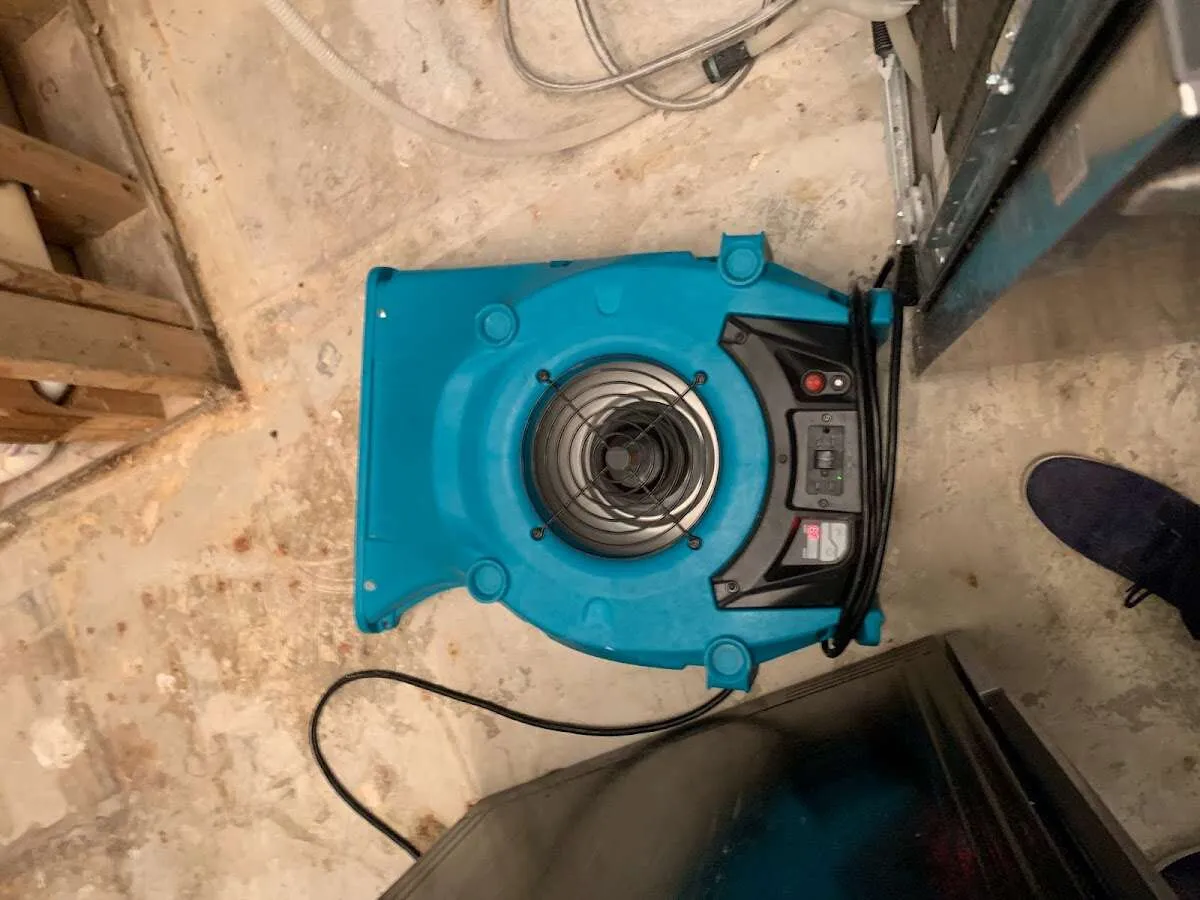 Air mover drying equipment for Mold Remediation & Removal in St. Charles
